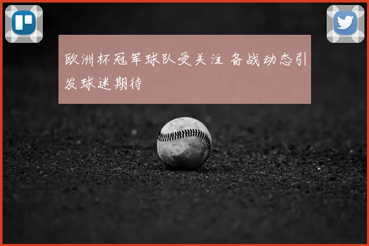 欧洲杯冠军球队受关注 备战动态引发球迷期待